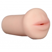 Нежный мастурбатор-ротик REALSTUFF 5INCH MASTURBATOR BJ - Dream Toys - в Копейске купить с доставкой