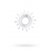 Прозрачное гелевое эрекционное кольцо-солнце - Toyfa Basic - в Копейске купить с доставкой