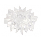 Прозрачное гелевое эрекционное кольцо-солнце - Toyfa Basic - в Копейске купить с доставкой