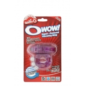 Фиолетовое эрекционное виброкольцо OWOW PURPLE - Screaming O - в Копейске купить с доставкой