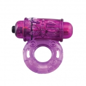 Фиолетовое эрекционное виброкольцо OWOW PURPLE - Screaming O - в Копейске купить с доставкой