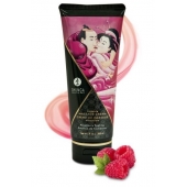 Массажный крем для тела с ароматом малины Raspberry feeling - 200 мл. - Shunga - купить с доставкой в Копейске