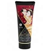 Массажный крем для тела с ароматом клубники и шампанского Sparkling Strawberry Wine - 200 мл. - Shunga - купить с доставкой в Копейске