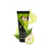 Массажный крем для тела с ароматом груши и зелёного чая Pear   Exotic Green Tea - 200 мл. - Shunga - купить с доставкой в Копейске