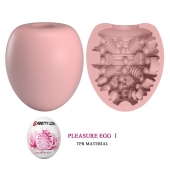 Розовый мастурбатор-яйцо Pleasure Egg I - Baile - в Копейске купить с доставкой