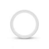 Белое люминесцентное эрекционное кольцо Silicone Glo Cock Ring - Blush Novelties - в Копейске купить с доставкой