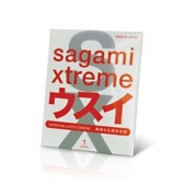 Ультратонкий презерватив Sagami Xtreme SUPERTHIN - 1 шт. - Sagami - купить с доставкой в Копейске