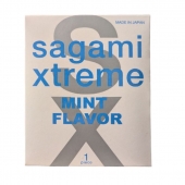 Презерватив Sagami Xtreme Mint с ароматом мяты - 1 шт. - Sagami - купить с доставкой в Копейске