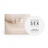 Массажная свеча для всего тела Slow Sex - 50 гр. - Bijoux Indiscrets - купить с доставкой в Копейске