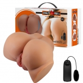 Карамельный мастурбатор-полуторс Emilia с вибрацией - Baile - в Копейске купить с доставкой