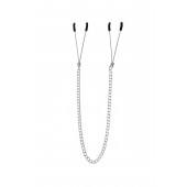 Зажимы на соски «Вилки» на цепочке - Pecado - купить с доставкой в Копейске