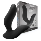 Черный вибромассажер простаты 3,5’’ Curve P-spot Massager - 12 см. - Erokay - в Копейске купить с доставкой