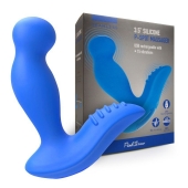 Синий вибромассажер простаты 3,5’’ P-spot Massager - 12,5 см. - Erokay - в Копейске купить с доставкой