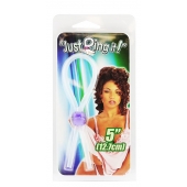 Прозрачное лассо с фиолетовой бусиной SILICONE COCK RING WITH BEAD LAVENDER - NMC - в Копейске купить с доставкой