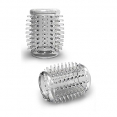 Прозрачная насадка с шипами STAY HARD COCK SLEEVE 01 CLEAR - Blush Novelties - в Копейске купить с доставкой