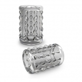 Прозрачная насадка с бороздками STAY HARD COCK SLEEVE 04 CLEAR - Blush Novelties - в Копейске купить с доставкой