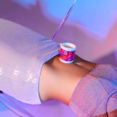 Массажная свеча Light My Fire с ароматом моной - 80 мл. - Love to Love - купить с доставкой в Копейске