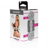 Прозрачный двусторонний мастурбатор Fleshlight Quickshot Mia Malkova - Fleshlight - в Копейске купить с доставкой