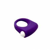 Фиолетовое эрекционное кольцо Puggle Vibrating Ring with Bullet - Adrien Lastic - в Копейске купить с доставкой
