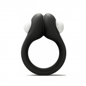 Черное эрекционное кольцо Zippy Vibrating Ring With Bullet - Adrien Lastic - в Копейске купить с доставкой