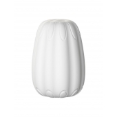 Белый мастурбатор-яйцо Bisedze - LoveStore - в Копейске купить с доставкой