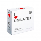Ультратонкие презервативы Unilatex Ultra Thin - 3 шт. - Unilatex - купить с доставкой в Копейске