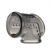 Дымчатая насадка на пенис и мошонку - Baile - в Копейске купить с доставкой