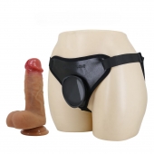 Страпон с универсальным поясом Fogg - 17,5 см. - Baile - купить с доставкой в Копейске