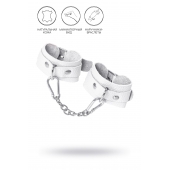 Белые узкие наручники-браслеты со скруглёнными углами - Pecado - купить с доставкой в Копейске