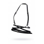 Черная кожаная портупея «Осанка» - Pecado - купить с доставкой в Копейске