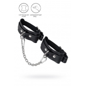 Черные мини-оковы со скруглёнными углами - Pecado - купить с доставкой в Копейске