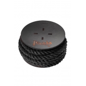 Черная веревка для шибари на катушке - 5 м. - Pecado - купить с доставкой в Копейске