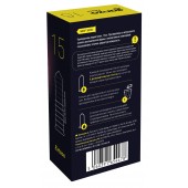 Презервативы анатомической формы с точечной и ребристой структурой Ganzo Extase - 15 шт. - Ganzo - купить с доставкой в Копейске