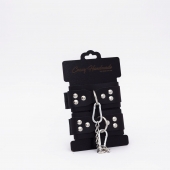 Черные кожаные наручники с регулируемыми ремешками - Crazy Handmade - купить с доставкой в Копейске