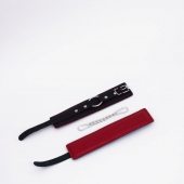 Черно-красные кожаные оковы - Crazy Handmade - купить с доставкой в Копейске