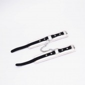 Бело-красные кожаные оковы - Crazy Handmade - купить с доставкой в Копейске