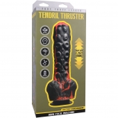 Черно-красная мини-машина на присоске Tendril Thruster - 21,6 см. - Doc Johnson - купить с доставкой в Копейске