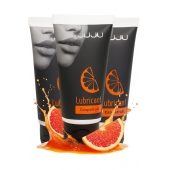 Набор из 3 съедобных лубрикантов JUJU со вкусом грейпфрута - JuJu - купить с доставкой в Копейске