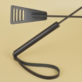 Черный кожаный стек «Сириус» - 60 см. - Sitabella - купить с доставкой в Копейске