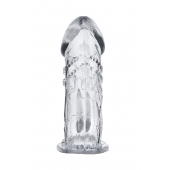 Прозрачная насадка на пенис Uco - 13 см. - A-toys - в Копейске купить с доставкой