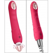 Малиновая насадка на душ с вибрацией Showers to orgasm - 20,1 см. - Orion - купить с доставкой в Копейске