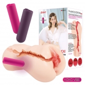 Мастурбатор-вагина с вибрацией Jenny Onahole edition 005 - KOKOS - в Копейске купить с доставкой