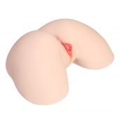 Мастурбатор-полуторс с двойным слоем материала Jenny Onahole Real Hips - KOKOS - в Копейске купить с доставкой