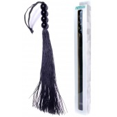 Черная силиконовая плеть - 37 см. - Boys of Toys - купить с доставкой в Копейске