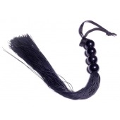 Черная силиконовая плеть - 37 см. - Boys of Toys - купить с доставкой в Копейске