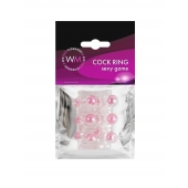 Прозрачная сквозная насадка на пенис с цветными шариками - Erowoman-Eroman - в Копейске купить с доставкой