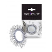 Круглое эрекционное кольцо с «ресничками» - Sextaz - в Копейске купить с доставкой