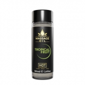 Массажное масло c ароматом тропических фруктов Massage Oil - 100 мл. - HOT - купить с доставкой в Копейске