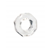 Прозрачное эрекционное кольцо в форме гайки - Sex Expert - в Копейске купить с доставкой