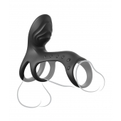 Черная насадка на пенис Ultimate Couples Cage Pro - Pipedream - в Копейске купить с доставкой